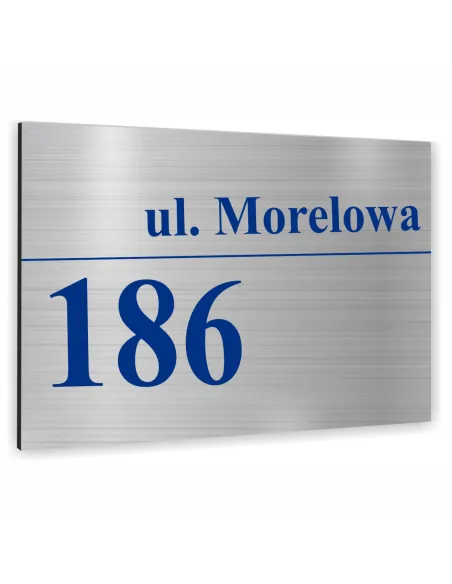 Tabliczka Adresowa Aluminiowa Tablica Numer Reklamowy