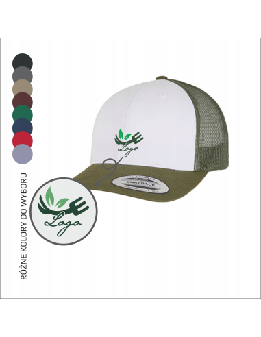 Czapka z personalizacją haftem | Odzież promocyjna | Logo 6szt