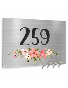 Metalowa Tablica Adresowa Nazwa Ulicy Aluminium 40x30 cm