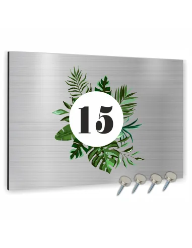 Tablica Adresowa Metal Numer Domu Posesji Personalizowany