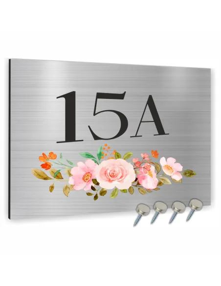 Tabliczka Adresowa Aluminiowa 40x30 Numer Dom Dibond