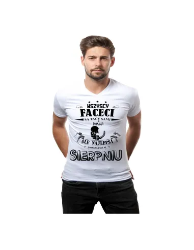 Koszulka z Nadrukiem Znak Zodiaku Panna Miesiąc Prezent