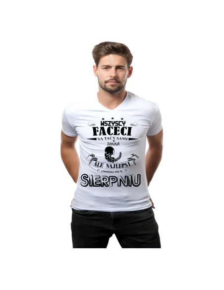 Koszulka z Nadrukiem Znak Zodiaku Panna Miesiąc Prezent