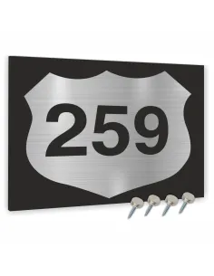 Tablica Adresowa 40x30 cm Numer Domu Oznakowanie Dibond