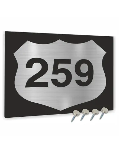 Tablica Adresowa 40x30 cm Numer Domu Oznakowanie Dibond