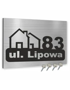 Tabliczka 40x30cm Tablica Numerem Domu Adresowa Motywem