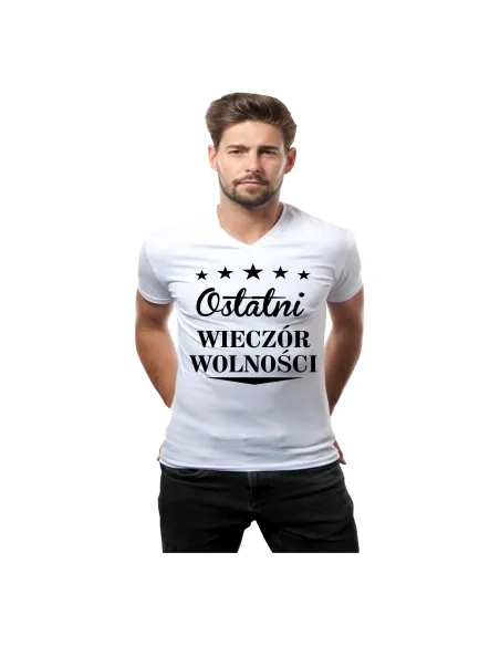 Koszulka na Wieczór Kawalerski Napisami Tekstem Śmieszne