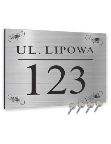 Tablica Adresowa 40x30 cm Numer Domu Oznakowanie Różnym