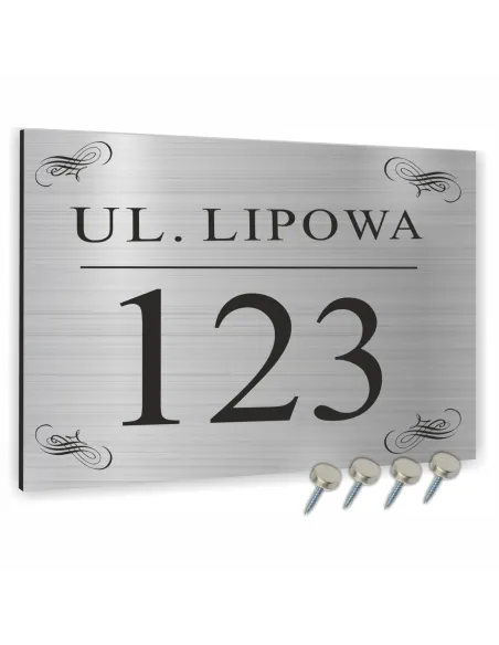 Tablica Adresowa 40x30 cm Numer Domu Oznakowanie Różnym