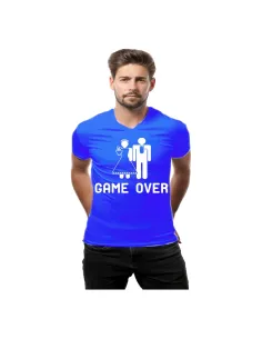 Koszulka – Game Over Prezent Wieczór Kawalerski Zabawna