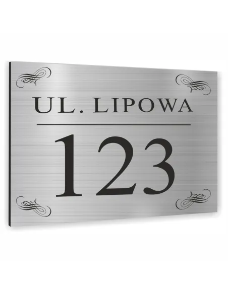 Tablica Adresowa 40x30 cm Numer Domu Oznakowanie Różnym