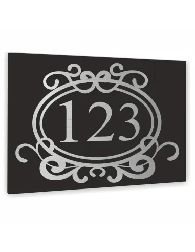 Tabliczka 40x30 cm Tablica Adresowa Aluminiowa Wkrętami