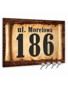 Tabliczka 40x30 cm Adresowa Aluminiowa Oznaczenie Domu