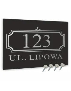 Tablica Adresowa Metal Numer Domu Posesji Dibond 40x30
