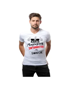 Koszulka z Nadrukiem – Tak Wygląda Najlepszy Informatyk