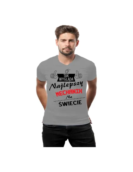 Koszulka z Nadrukiem – Tak Wygląda Najlepszy Mechanik