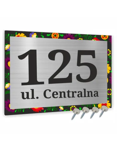 Tablica Adresowa Personalizowany z Nadrukiem 40x30cm