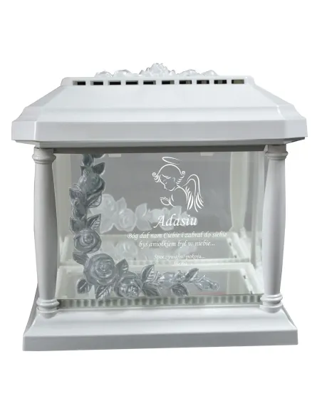 Lampion Znicz Latarenka Kapliczka Grawerem Personalizowany