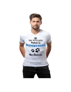 Koszulka z Nadrukiem – Tak Wygląda Najlepszy Weterynarz