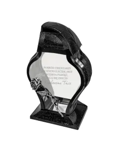 Znicz Lampion z Twoją Dedykacją Napisem Grawerem z Grawerem