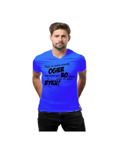 Koszulka z Nadrukiem Urodziny 18 20 30 Był Mnie Niezły