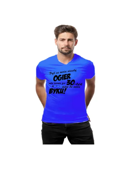 Koszulka z Nadrukiem Urodziny 18 20 30 Był Mnie Niezły