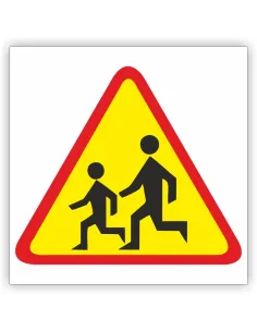 Znak Drogowy Tablica Informacyjna A – 17 Dzieci – Znak