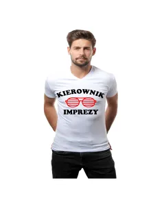 Koszulka z Nadrukiem Śmieszne Koszulki Imprezę Kierownik