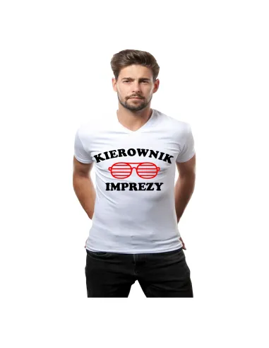 Koszulka z Nadrukiem Śmieszne Koszulki Imprezę Kierownik