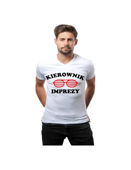 Koszulka z Nadrukiem Śmieszne Koszulki Imprezę Kierownik