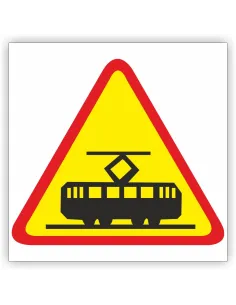 Znak Drogowy Tablica Informacyjna A – 21 Tramwaj – Znak