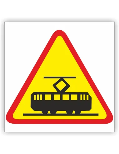 Znak Drogowy Tablica Informacyjna A – 21 Tramwaj – Znak