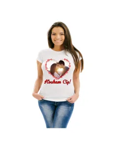Koszulka – Prezent na Walentynki Foto Zdjęciem Nadrukiem
