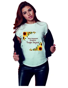 Koszulka Nadruk Koła Gospodyń Wiejskich Twoją Miejcowością