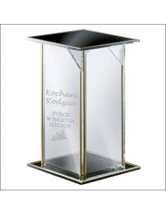 Znicz z Napisem Dedykacją Grawerem Rodziców dla Rodziców