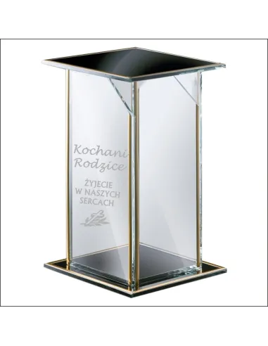 Znicz z Napisem Dedykacją Grawerem Rodziców dla Rodziców