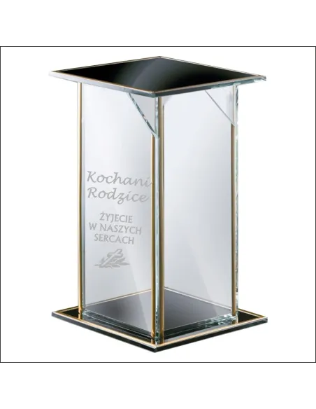 Znicz z Napisem Dedykacją Grawerem Rodziców dla Rodziców