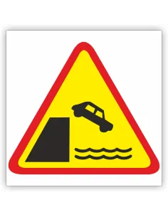 Znak Drogowy Tablica Informacyjna 27 Nabrzeże Lub Brzeg