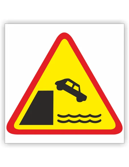 Znak Drogowy Tablica Informacyjna 27 Nabrzeże Lub Brzeg