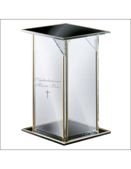 Znicz Lampion z Grawerem Napisem dla Kochanej Żony