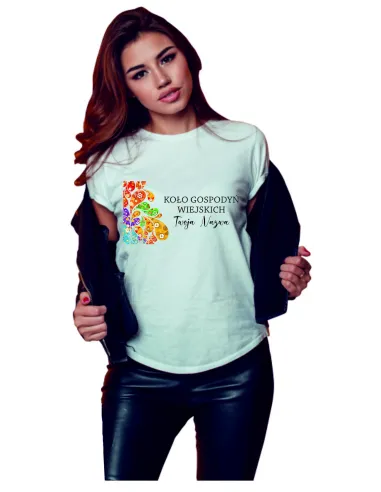 Koszulka – Nadruk Koła Gospodyń Wiejskich Twoja Grafika