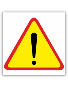 Znak Drogowy Tablica Informacyjna Inne Niebezpieczeństwo