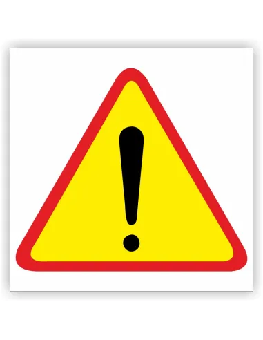 Znak Drogowy Tablica Informacyjna Inne Niebezpieczeństwo