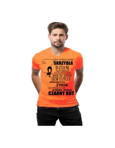 Koszulka z Nadrukiem Czarny Kot – Koszulki z Napisami