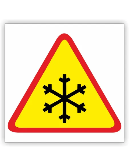 Znak Drogowy Tablica Informacyjna 32 Oszronienie Jezdni