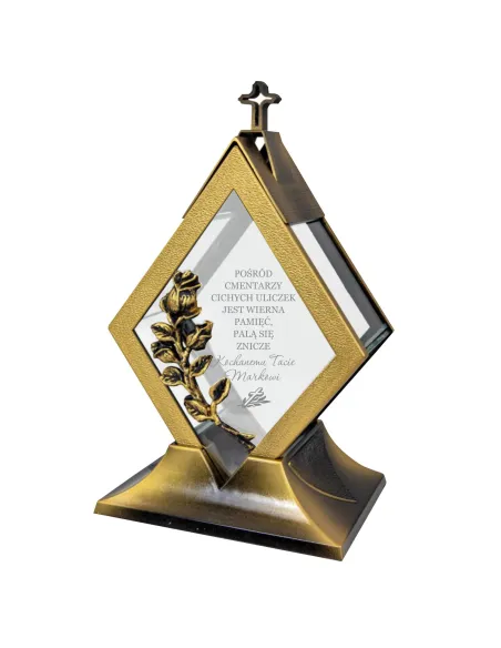 Znicz Personalizowany z Grawerem Taty Ojca dla Taty