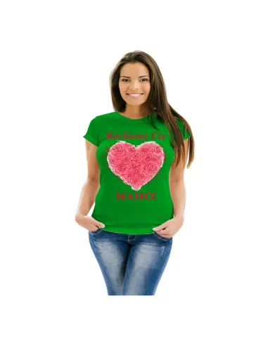 Koszulka Prezent Dzień Mamy Nadrukiem Kochamy Cię Mamo