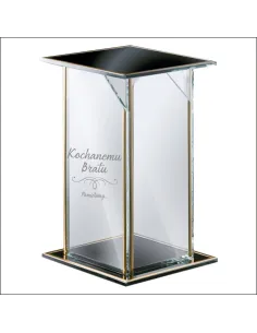 Znicz Lampion z Grawerem dla Brata Kochanemu Bratu