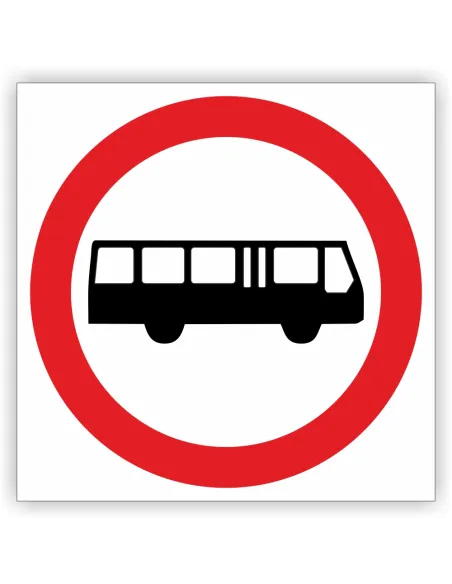 Znak Drogowy Personalizowany z Nadrukiem na Auto 30x30 cm