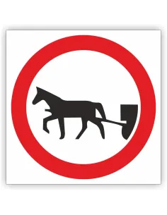 Znak Drogowy Tablica Informacyjna B8 Zakaz Wjazdu Pojazdów